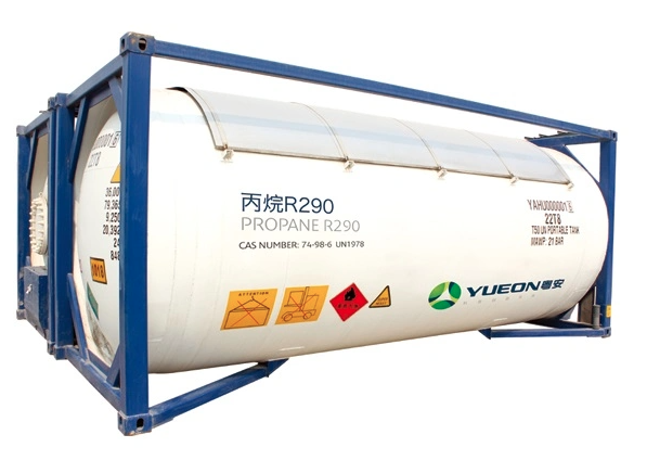 ISO Tank Package R290 Propane Refrigerant Gas
